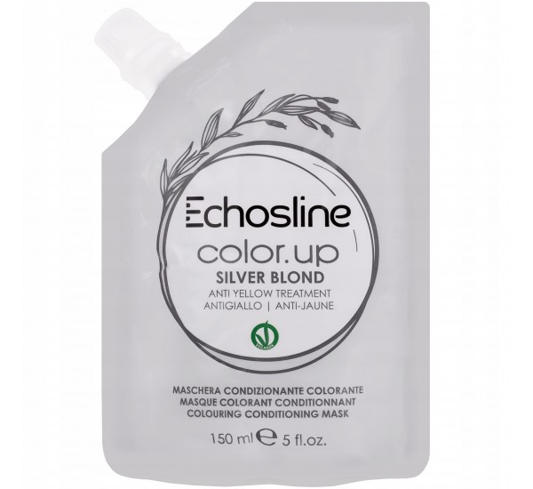 ECHOSLINE COLOR UP Silver Blond РЕГЕНЕРИРАЩА ЦВЕТНА МАСКА - Сребърно русо 150мл